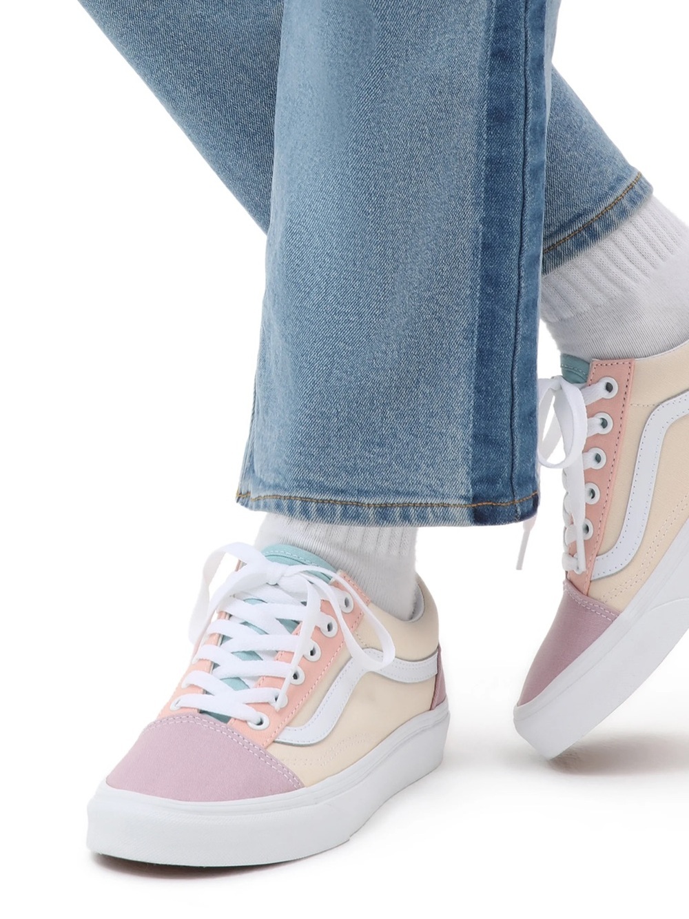Vans Pastel Block Old Skool Sneakers size US Women 7
